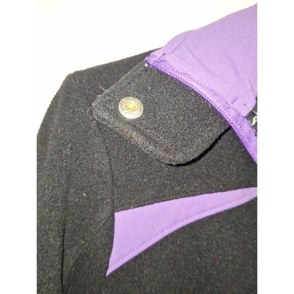 Head Women's Fleece Jacket Reflective Sporty Jogging Purple Athletic Size S - Picture 5 of 13